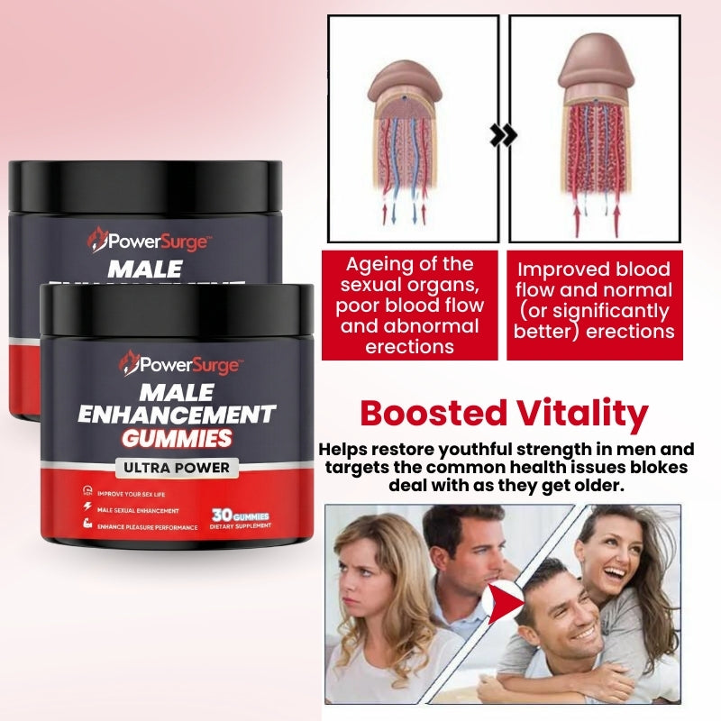 PowerSurge™ | Men's Performance Gummies
