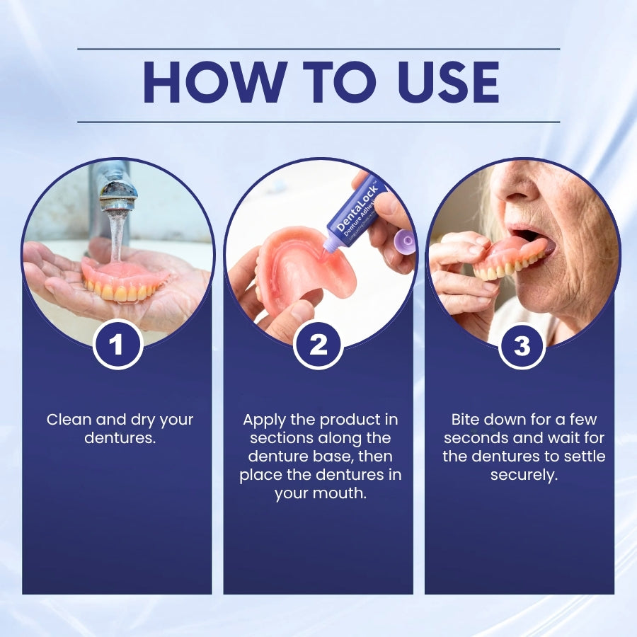 DentaLock™ | Advanced Denture Adhesive