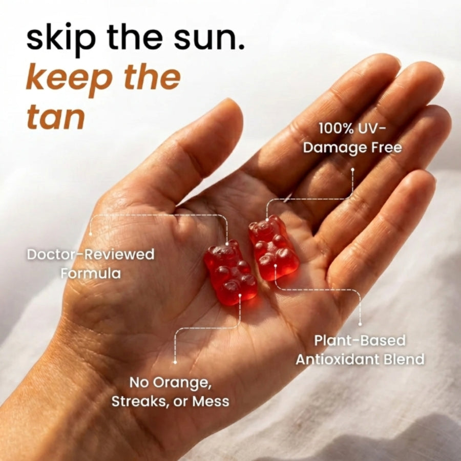 SunGlow™ | Tanning Gummies (Watermelon Flavor)