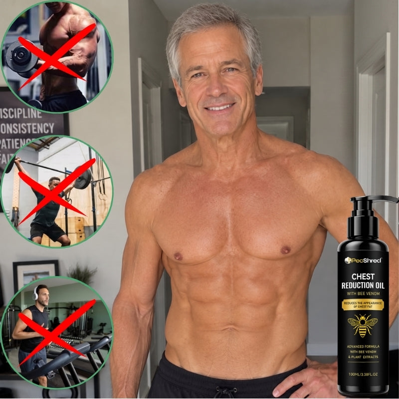 PecShred™ | Bee Venom Chest Reduction Oil