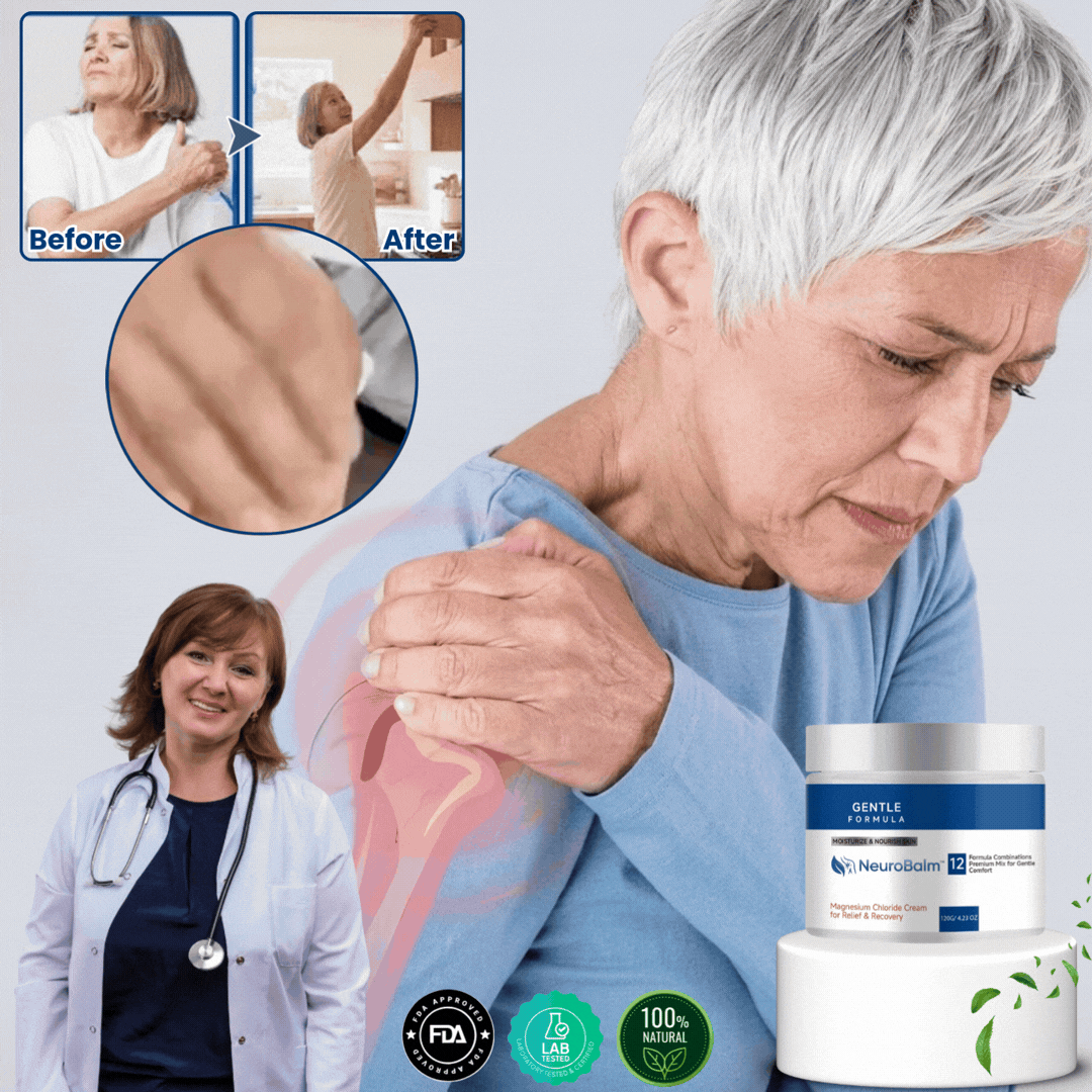 NeuroBalm™ | Magnesium Cream for Shoulder Pain