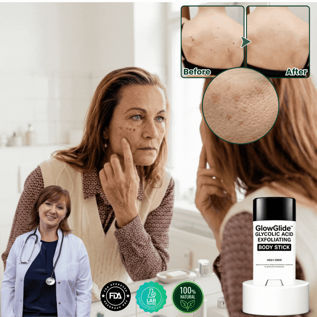 GlowGlide™ | Glycolic Acid Exfoliating Body Stick