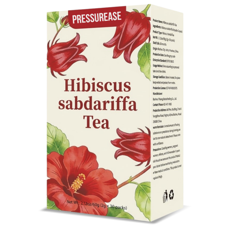 PressurEase™ | 100% Pure Hibiscus — No Fillers