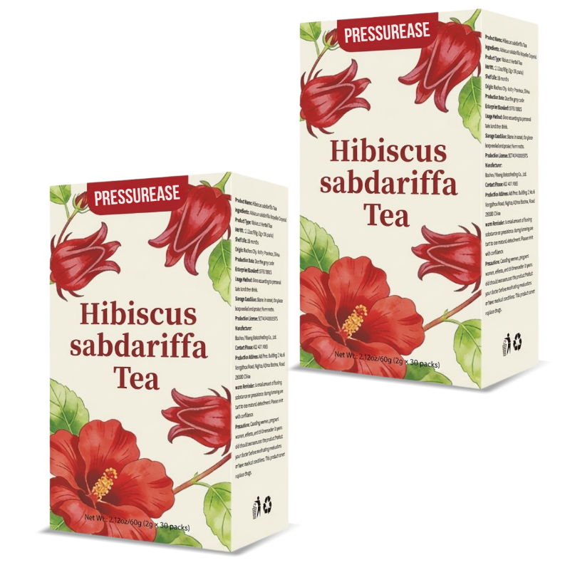 PressurEase™ | 100% Pure Hibiscus — No Fillers