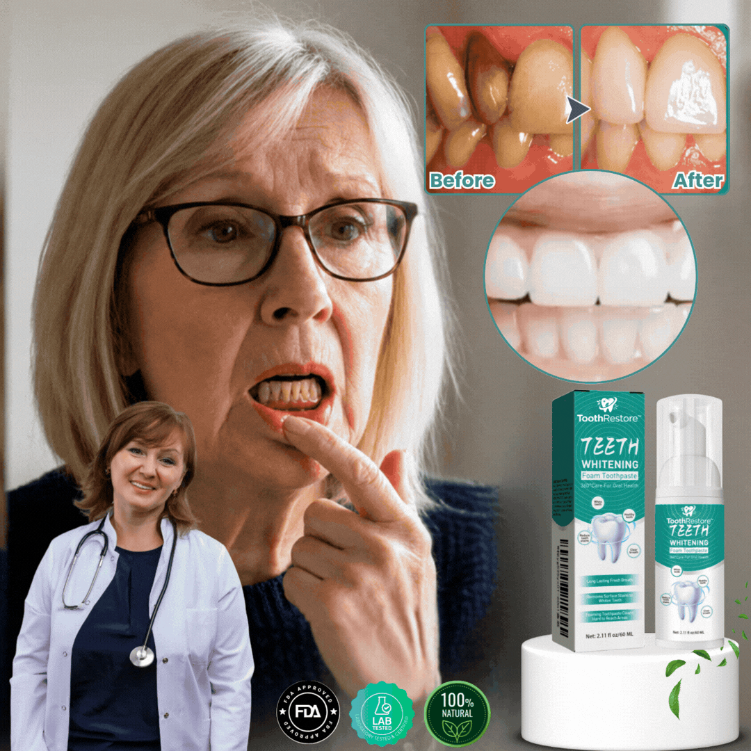 ToothRestore™ | Teeth Whitening Foam