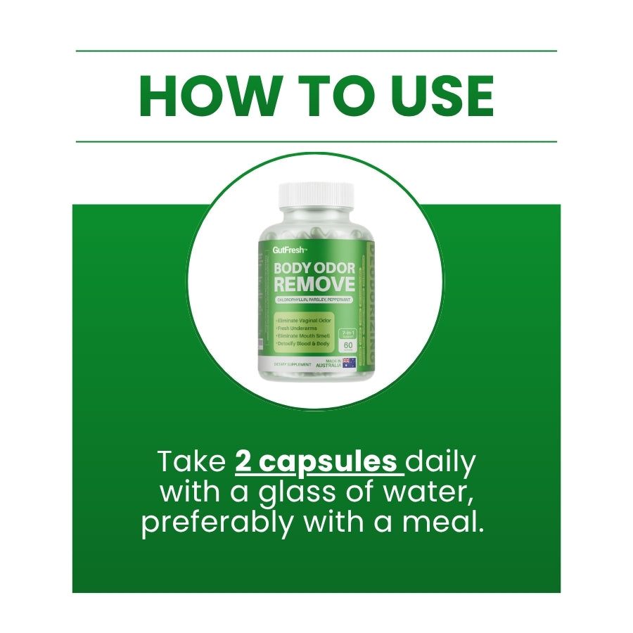 GutFresh™ | Body Odor Remover Capsules