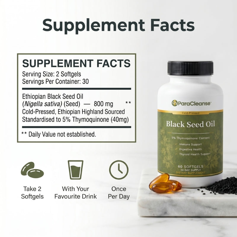 ParaCleanse™ | Ethiopian Black Seed Oil