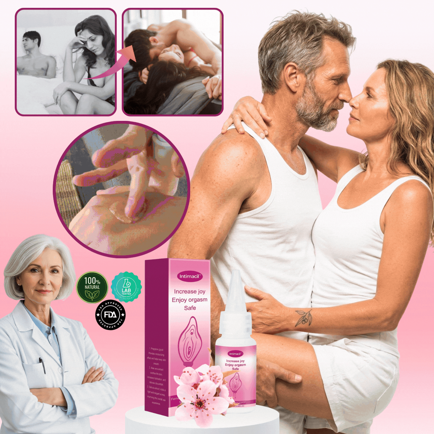 Intimacil™ | Intensive Serum for Enhancing Female Pleasure