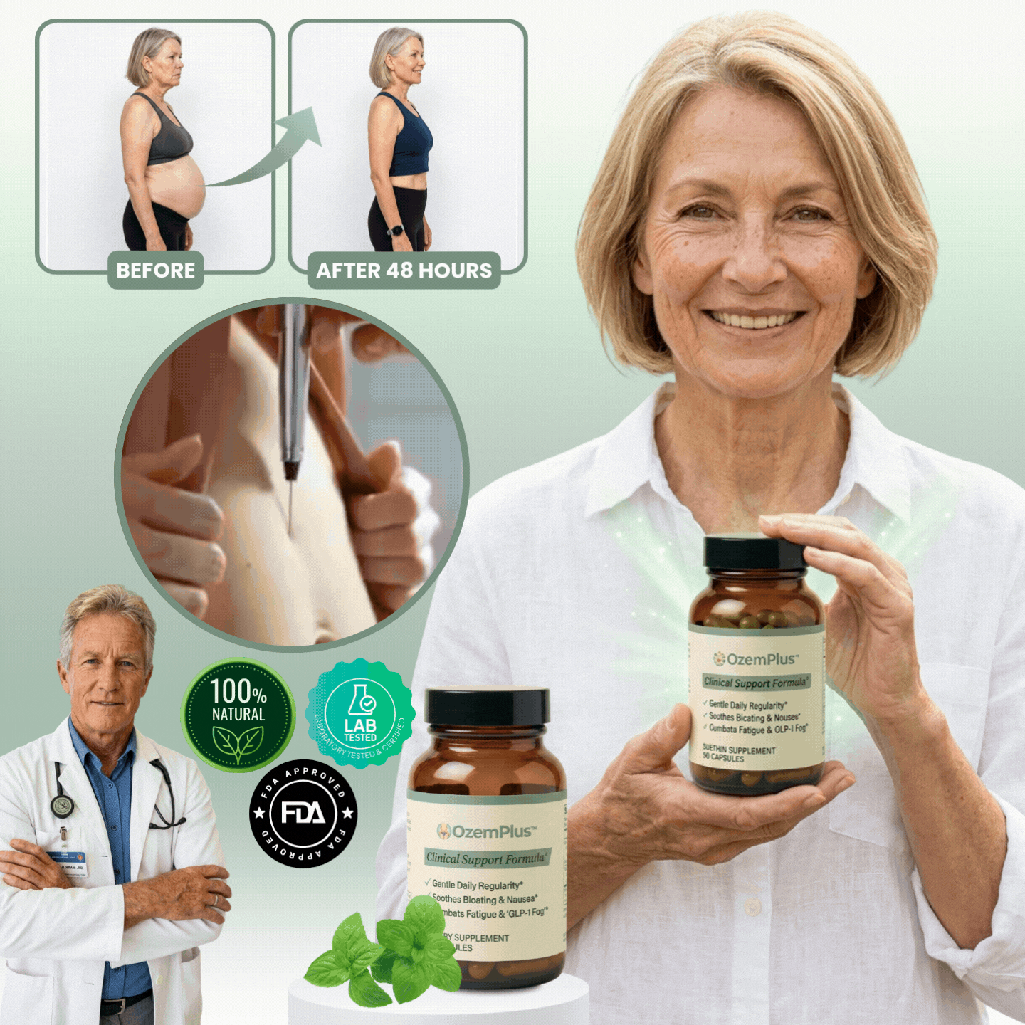OzemPlus™ | GLP-1 Side Effect Support Capsules