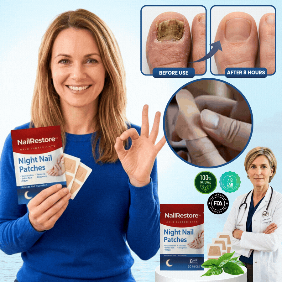 NailRestore™ | Night Nail Fungus Patches