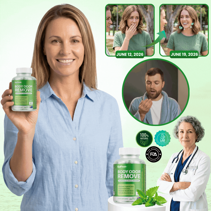 GutFresh™ | Body Odor Remover Capsules