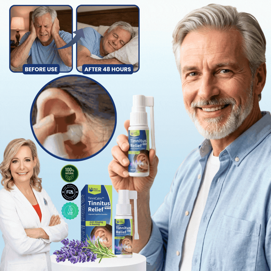 TinniCalm™ | Natural Tinnitus Relief Spray