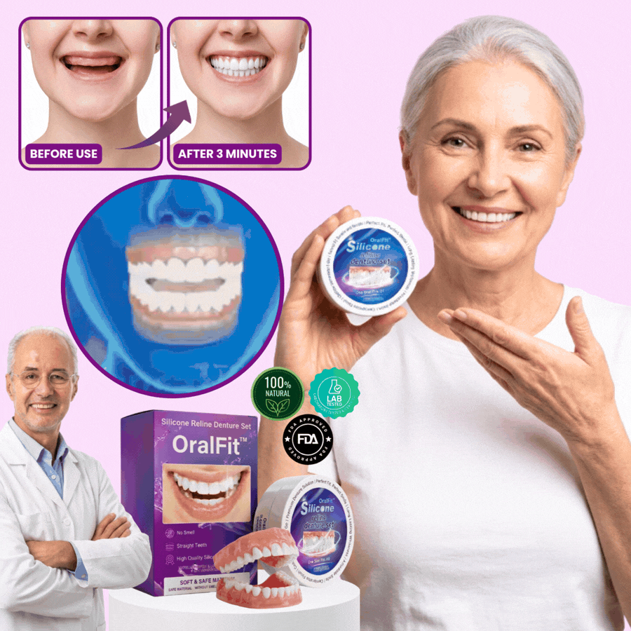 OralFit™ | Silicone Reline Denture Set
