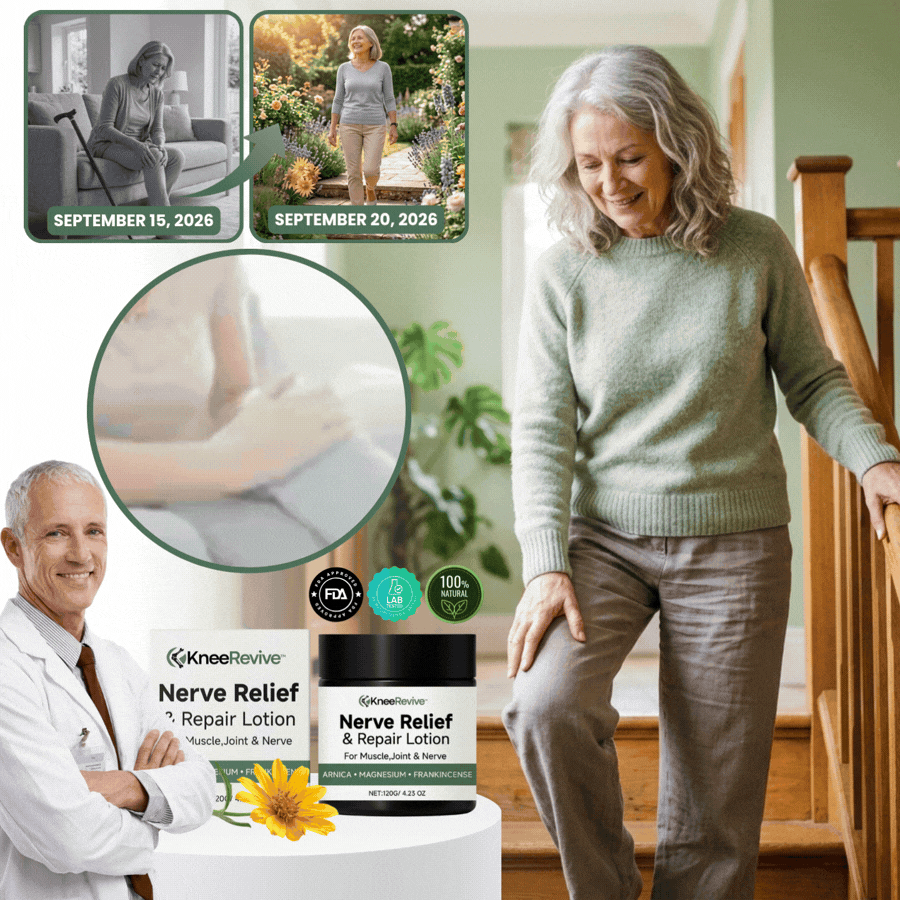 KneeRevive™ | Nerve Relief & Repair Lotion For Muscle, Joint & Nerve