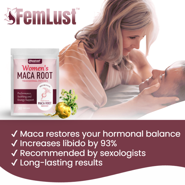 FemLust™ | Women's Maca Root Transdermal Patches