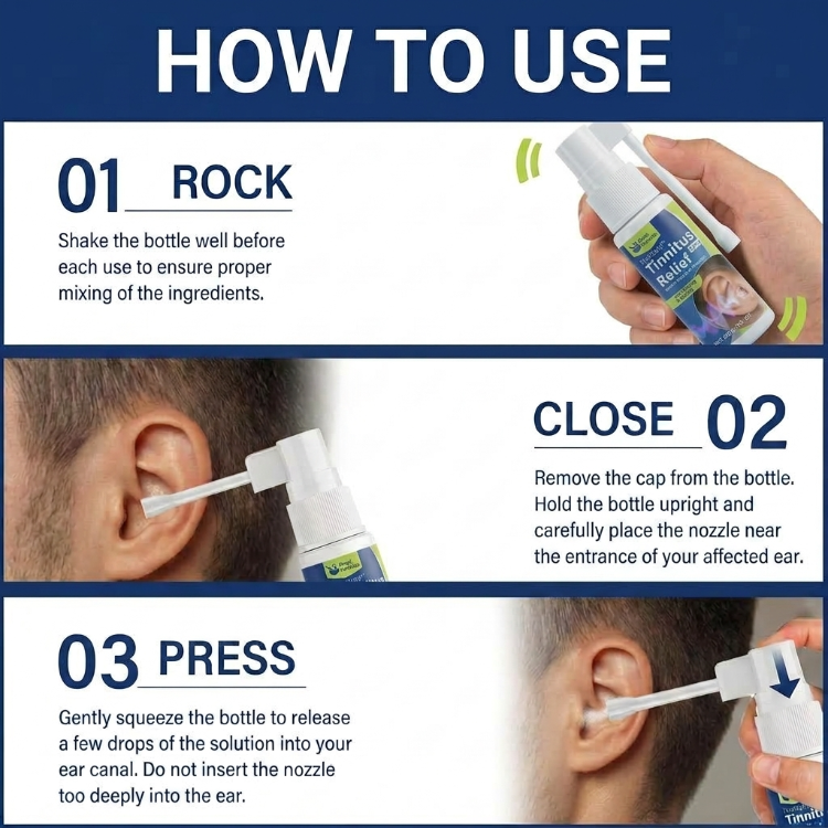 TinniCalm™ | Natural Tinnitus Relief Spray