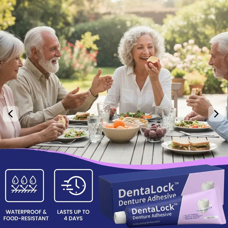 DentaLock™ | Advanced Denture Adhesive