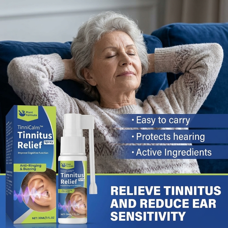 TinniCalm™ | Natural Tinnitus Relief Spray